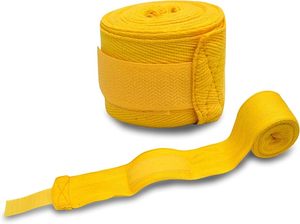 Bandages de boxe élastiques 180 cm Noir Rouge Blanc Bleu Jaune Fermeture auto-agrippante Équipement de protection des articulations pour adultes Unisexe - Product Image 5
