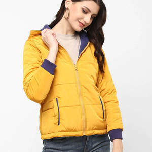 Veste d'hiver matelassée à capuche personnalisée pour homme, avec broderie couleur unie sur le devant, rembourrage en coton, longueur standard, capuche amovible - Product Image 3