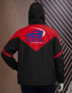 เดลต้า |   ซิกมา |   เสื้อแจ็คเก็ตกันลมกันฝน Theta Sorority ผ้าไนลอนคุณภาพสูง แบบซิป สไตล์กรีก  รับสั่งทำตามแบบที่ต้องการ - Product Image 2