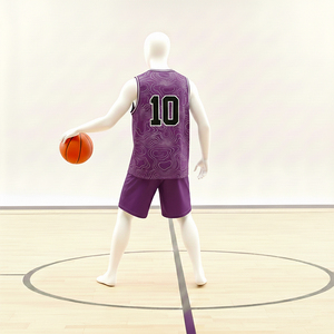 Conjunto de Uniforme de Baloncesto Unisex de Secado Rápido y Transpirable, Diseño Nuevo, Tela Antideslizante, Nombre del Equipo de Baloncesto Estadounidense - Product Image 2