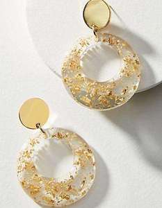 Boucles d'oreilles d'été en gros, boucles d'oreilles créoles couleur néon pour femmes, bijoux en résine disponibles à la vente - Product Image 2