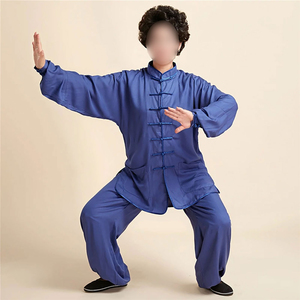 Ropa de Kung Fu China de Primera Calidad, Nueva Llegada, el Mejor Contraste de Colores, Manga Larga, Uniforme de Kung Fu para Mujer de la Mejor Calidad - Product Image 1