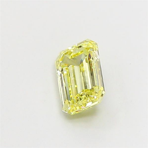 Certified Fancy intense Yellow Sparkling Luxury Fine Jewelry Stone Radiant Cushion Cut CVD Lab Grown Diamond Loose Gemstone - Product Image 3