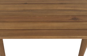 ชุดโต๊ะกาแฟไม้ระแนงกลางแจ้งไม้อะคาเซียชุดโต๊ะข้างสวนสำหรับสนามหญ้าและโรงแรมจากเวียดนาม - Product Image 2