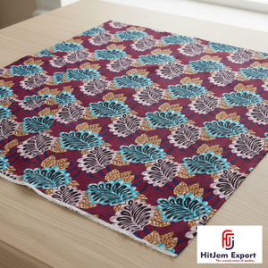 Tissu en coton imprimé africain de qualité supérieure, Ankara Kitenge, pour la fabrication de vêtements, conception de logo, service OEM ODM - Product Image 5