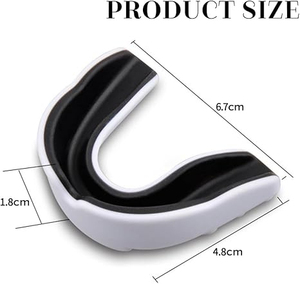 New Arrival High Quality Anti-Snoring Sports Mouth Guard for Teenagers & Adults Breathable Plastic Customizable Sizes Packaging - Product Image 4