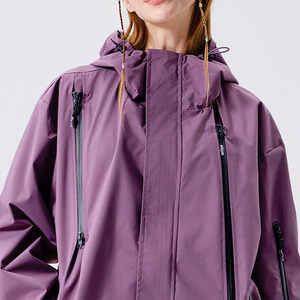 Chaqueta cortavientos personalizada premium con capucha y cremallera, impermeable, para senderismo al aire libre, con múltiples bolsillos, OEM B2B, para hombre, fabricada en EE. UU. - Product Image 6