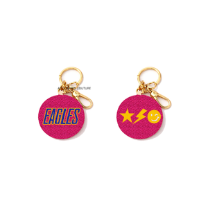 Game Day Custom Beaded Key <b>Charms</b> Key Circles Handmade Customized Beaded <b>Bag</b> <b>Charms</b> Keychains Gifts and Crafts Handcrafted - Product Image 5