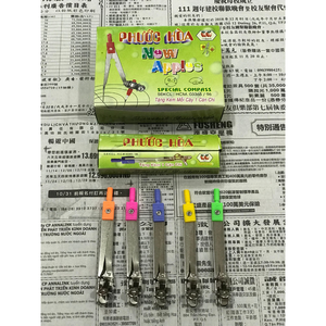 Compas d'étudiant en métal pour dessin et géométrie, avec mine à pointe poussoir, 127*19*22mm, grand modèle 128, pince universelle pour crayon - Product Image 6