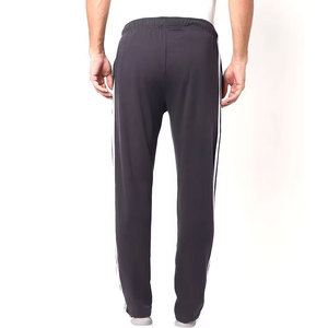 Casual Wear Best Design High Quality Men Summer Breathable Plain Dyed Lightweight 100% Cotton <b>Trousers</b> with Pockets <b>Light</b> Wash - Product Image 5