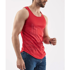 Vente directe d'usine, débardeur décontracté pour homme, respirant, 100% coton, de haute qualité, pour la salle de sport, l'exercice physique, la remise en forme, en vente en ligne - Product Image 2