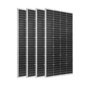 Kit complet de système d'énergie solaire 800W 12V, 4 panneaux solaires monocristallins 200W, batterie LiFePO4 12.8V 300Ah, chargeur MPPT 60A - Product Image 1