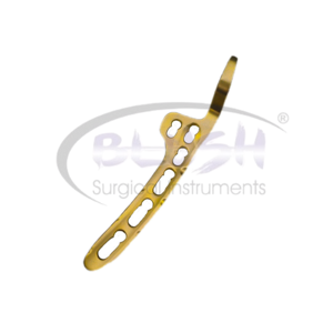 Plaque de fixation claviculaire en alliage de titane, implant chirurgical orthopédique certifié CE ISO Classe I par Blush Surgical - Product Image 1