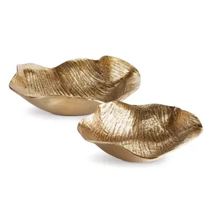 Bol artisanal pour l'hôtellerie de luxe et la décoration intérieure – Bol en métal design moderne, élégant accent décoratif pour la maison - Product Image 1