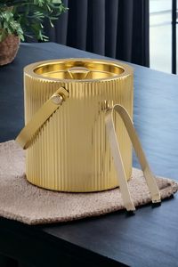 Premium party accessory luxury ice storage solution classy <b>bar</b> setup accessory elegant drink service item premium gold <b>bar</b> ware - Product Image 2