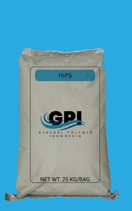 Résine de polystyrène à haute résistance (HIPS) GPI Chemical, granulés vierges blancs de qualité supérieure pour applications de moulage par injection, électronique, usage domestique - Product Image 1