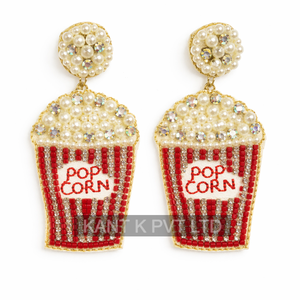 Pendientes Artesanales de Cuentas de Semillas para Pascua, Joyería Colorida de Estilo Clásico para Mujer, Colección de Alta Calidad al por Mayor - Product Image 4