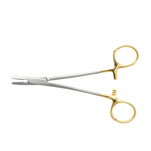 Portaagujas Manual TC Mayo Hegar Premium de 12 cm, Reutilizable, de Acero Inoxidable, Juego de Instrumentos Quirúrgicos Ariston International - Product Image 2