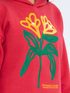Sudadera con Capucha Bordada de Última Moda para Mujer, Estilo Holgado con Hombros Caídos, Servicio OEM Premium al por Mayor para Sudaderas de Invierno para Mujer - Product Image 6