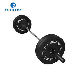 แผ่นน้ำหนักยาง Elastec ขายดี สำหรับการฝึกออกกำลังกาย-แผ่นดิสก์ทนแรงกระแทก วัสดุ BR/SBR ขนาดสั่งทำได้ โรงงานเวียดนาม - Product Image 2