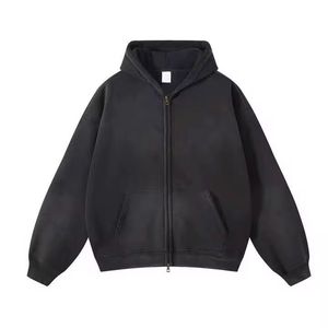 Sweat à capuche d'hiver pour homme personnalisé avec impression en relief – Respirant, séchage rapide, Spandex/Polyester, design décontracté avec poches, tricoté 500g, coupe classique - Product Image 6