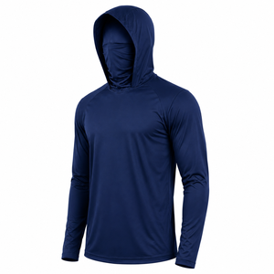 Sweat à capuche de pêche pour homme, léger et performant, avec protection UV UPF 50+, séchage rapide et tissu respirant - Product Image 4