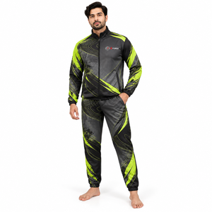 Survêtement pour homme en sublimation, conçu avec un tissu performant et lisse, impressions vibrantes par sublimation, construction flexible, côtelé - Product Image 1