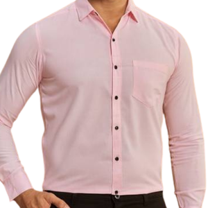 Chemise de travail professionnelle en twill, coupe slim, sans repassage, style business casual pour homme - Product Image 4