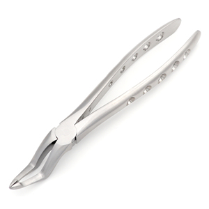 # Pinzas de Extracción de Raíces Atraumáticas 51, 3mm, para Raíces Superiores, Mordazas Lisas, Mango Ligero, Acero Inoxidable Quirúrgico Dental - Product Image 1