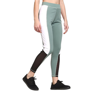Customized Ladies Yoga Workout High Breathable Anti-Bacterial Seamless Spandex Polyester Fitness Stretchy Full Length <b>Leggings</b> - Product Image 3