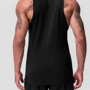 Débardeur décontracté pour homme, coupe ample, en coton, sans manches, respirant, idéal pour l'été, la gym, le sport ou la mode streetwear. - Product Image 6