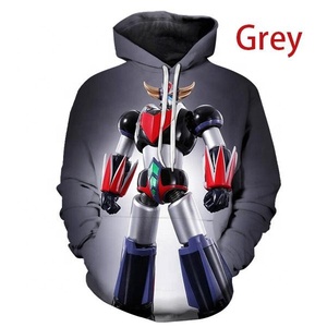 Top informal con capucha, ropa de calle, sudadera con cordones, última sublimación - Product Image 2