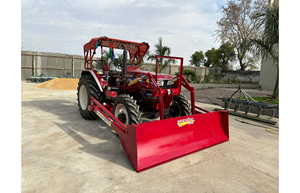 Accesorio de Cuchilla Niveladora Hidráulica para Tractor |   Cuchilla frontal para tractores de 50-90 HP con tracción en las cuatro ruedas - Product Image 1
