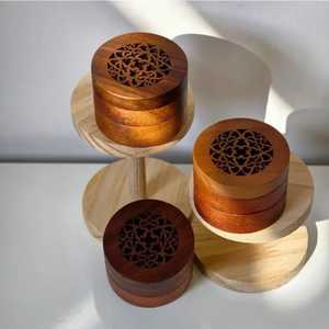 Wholesale Price wood Incense <b>Burner</b> Unique Wood Designer Incense Holder Indian Handcrafted Home Decor Wooden Incense Holder - Product Image 4