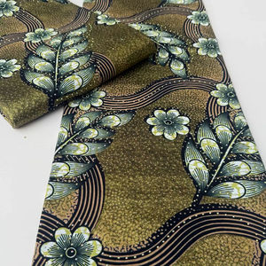 Tissu en coton 100% de haute qualité, imprimé africain nigérian et Ankara, motifs vibrants pour vêtements de mode, Afrique du Sud - Product Image 1