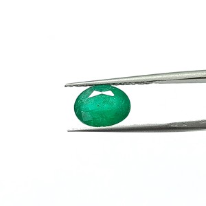Esmeralda ovalada verde de 3.03 quilates de Zambia, piedra preciosa suelta, tabla Ratti 3.25 - Product Image 5