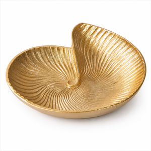 Plateau de service décoratif de luxe en métal doré, motif floral moderne, pour fruits, centre de table, bonbonnière, décoration intérieure, panier cadeau individuel - Product Image 6