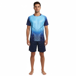 ชุดทีมฟุตบอลชุดทีมฟุตบอลชุดเสื้อเจอร์ซีย์และกางเกงขาสั้นออกแบบได้ตามต้องการ - Product Image 2