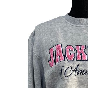 Sweat-shirt Jack and Jill en molleton doux à col rond, pull à manches longues, vêtements décontractés à la mode pour tous les jours - Product Image 3