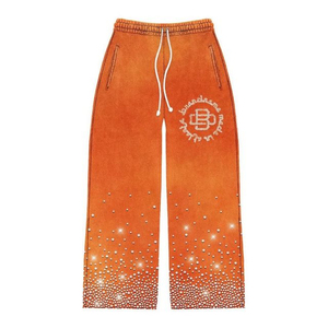 Conjunto Deportivo Personalizado 2026, Sudadera con Estampado Puff, Pantalones Acampanados, Forro Polar de Algodón, Chándal Extra Grande Personalizado para Hombre - Product Image 5