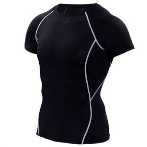 Haut de sport respirant à manches longues pour homme en Spandex/Polyester, contrôle de l'humidité, durable, pour la course et la gym - Product Image 3
