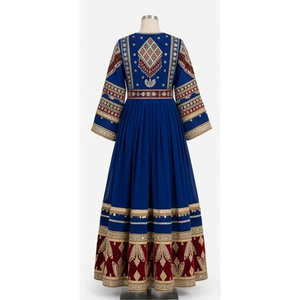 Vestido Afgano Kuchi de Moda Moderna, Hecho a Mano, de la Mejor Calidad, Estilo Tribal, Casual, de Primavera, con Cuentas de Terciopelo, Vestidos Afganos Kuchi Vintage - Product Image 2