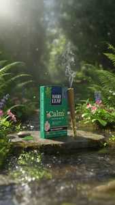 Conos Prellenados Hari Leaf Calm Blend Blueberry, Sin Tabaco, Sin Nicotina, Sabor Dulce y Ácido, Paquete de 5 Conos - Product Image 2