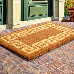 Tapis en caoutchouc pour pêcheurs - Design traditionnel décoratif, forme rectangulaire, motif naturel, haute qualité, multifonctionnel, pour intérieur - Product Image 3