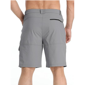 OEM Men's <b>Cargo</b> Shorts Quick Dry Elasticated Mid Waist <b>Work</b> Shorts Canvas Fabric Knee Formal Zip Custom Shorts Men - Product Image 2