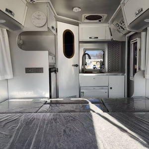 Caravane de camping personnalisable, camping-car, remorque de voyage, caravane mobile avec toilettes - Product Image 3