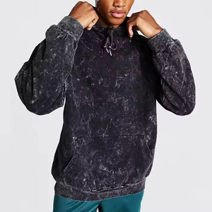 Sudadera con Capucha para Hombre, Estilo Urbano y Casual, Lavado Ácido, Diseño Personalizado 2026, Ajuste Cómodo, Material Resistente, Apariencia Elegante - Product Image 3