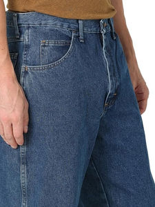 Pantalones Vaqueros de Último Diseño para Hombre, Ligeros, Rectos, Antiarrugas, de Algodón y Elastano, Estilo Formal, con Cierre de Cordón, Corte Regular - Product Image 3