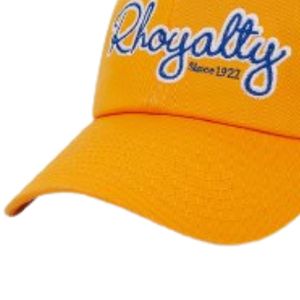 หมวกแก๊ป Simple Sigma Gamma Rho Royalty สีทอง หมวกสมาคมพี่น้องกรีก หมวกเบสบอลผ้าฝ้ายปรับได้ SGRho ของขวัญเครื่องแต่งกายรอยัลตี้ - Product Image 3