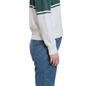 Suéter de Punto de Manga Larga con Cuello Redondo, 100% Algodón, Ropa Casual para Mujer, Top de Punto de Alta Calidad - Product Image 5
